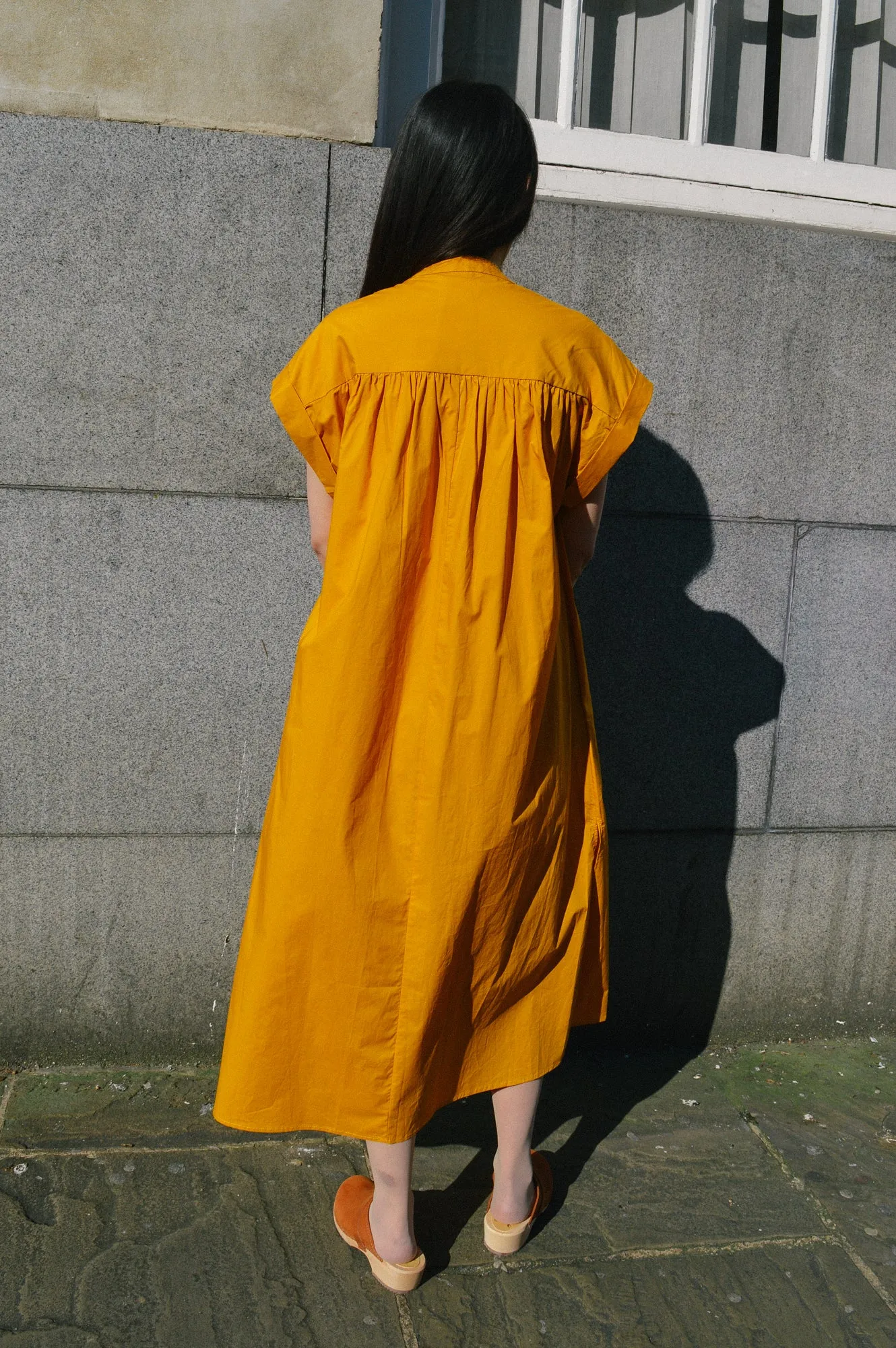 Garance Valentine Mustard Dress
