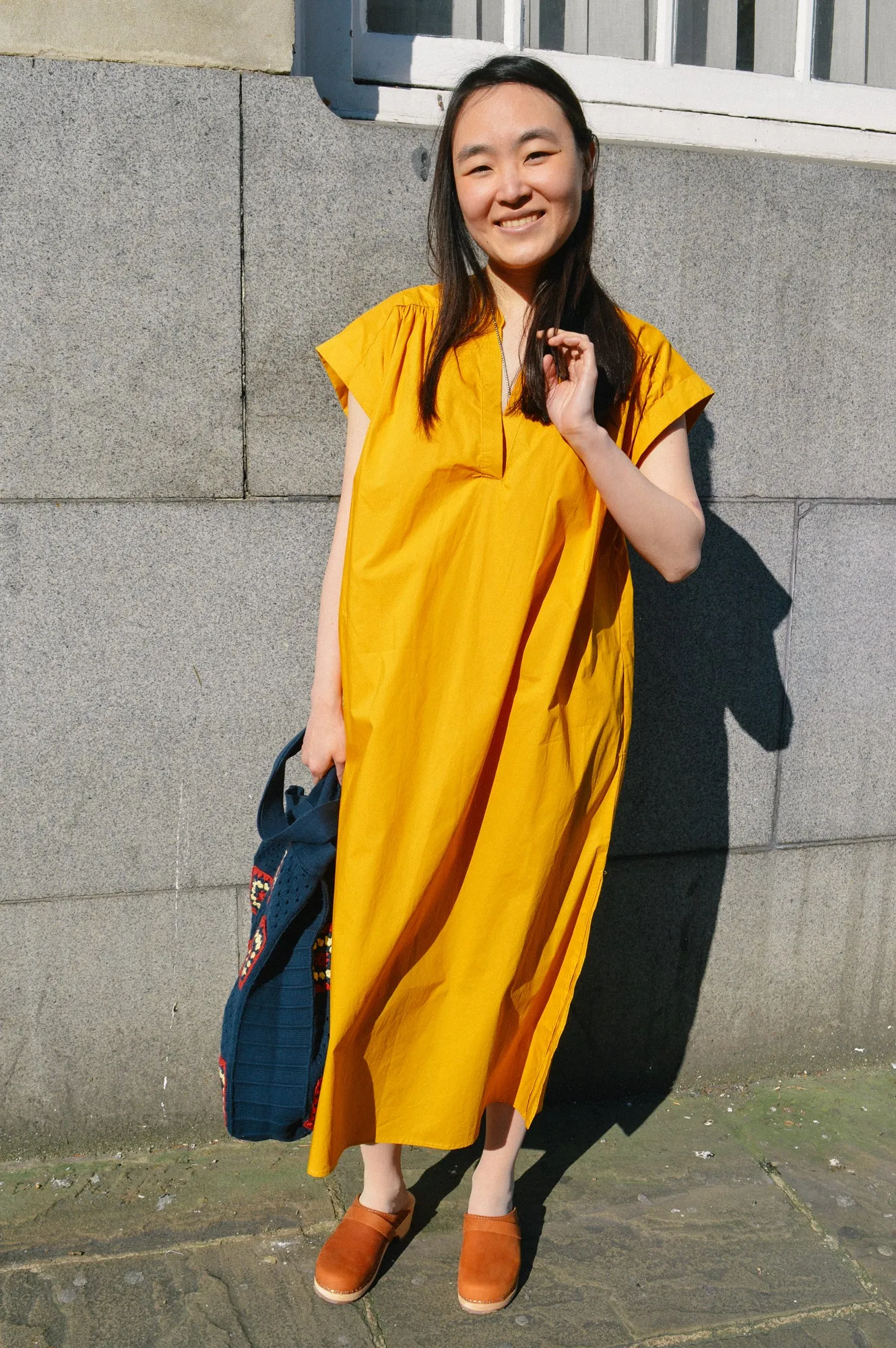 Garance Valentine Mustard Dress