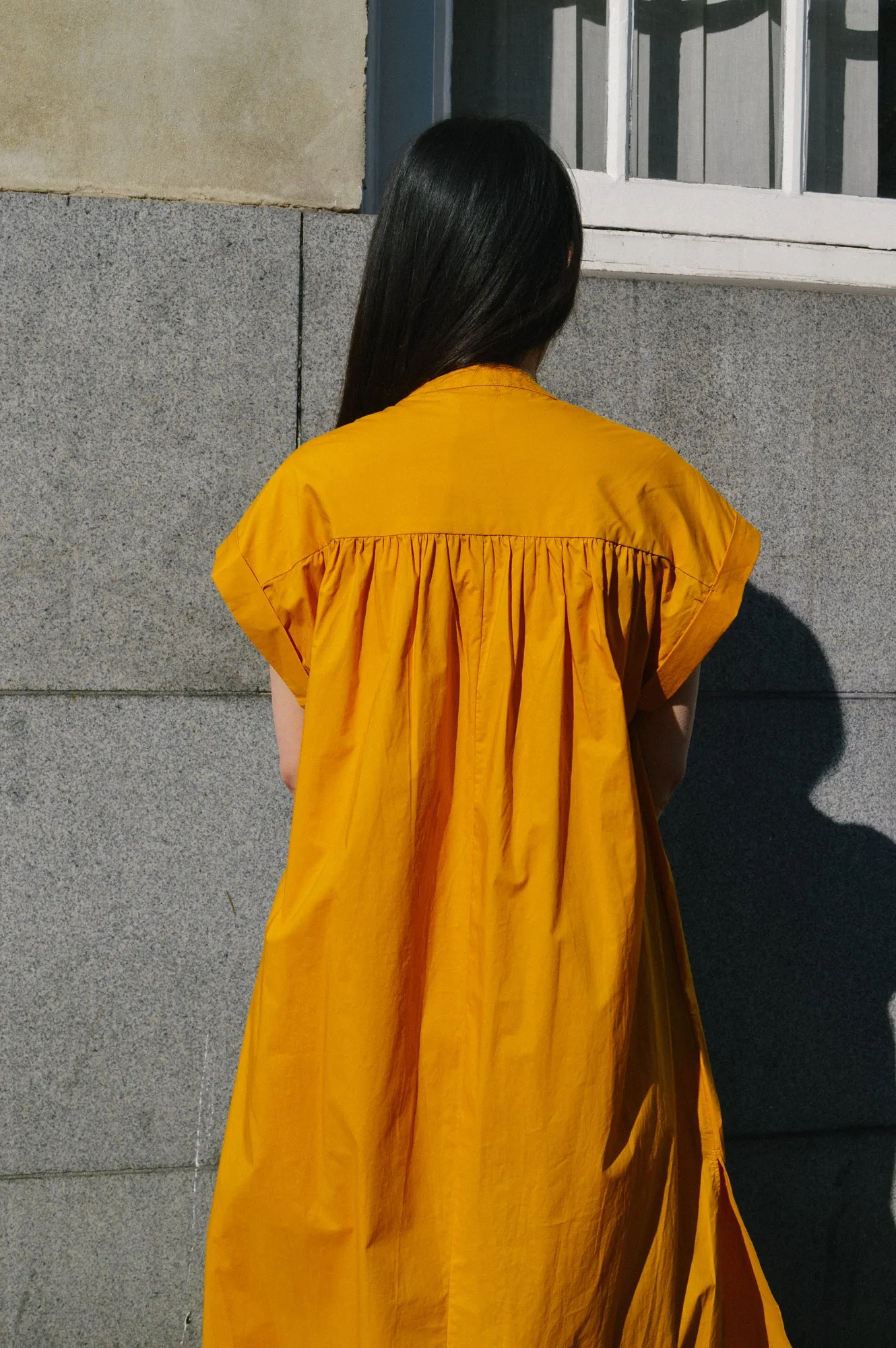 Garance Valentine Mustard Dress