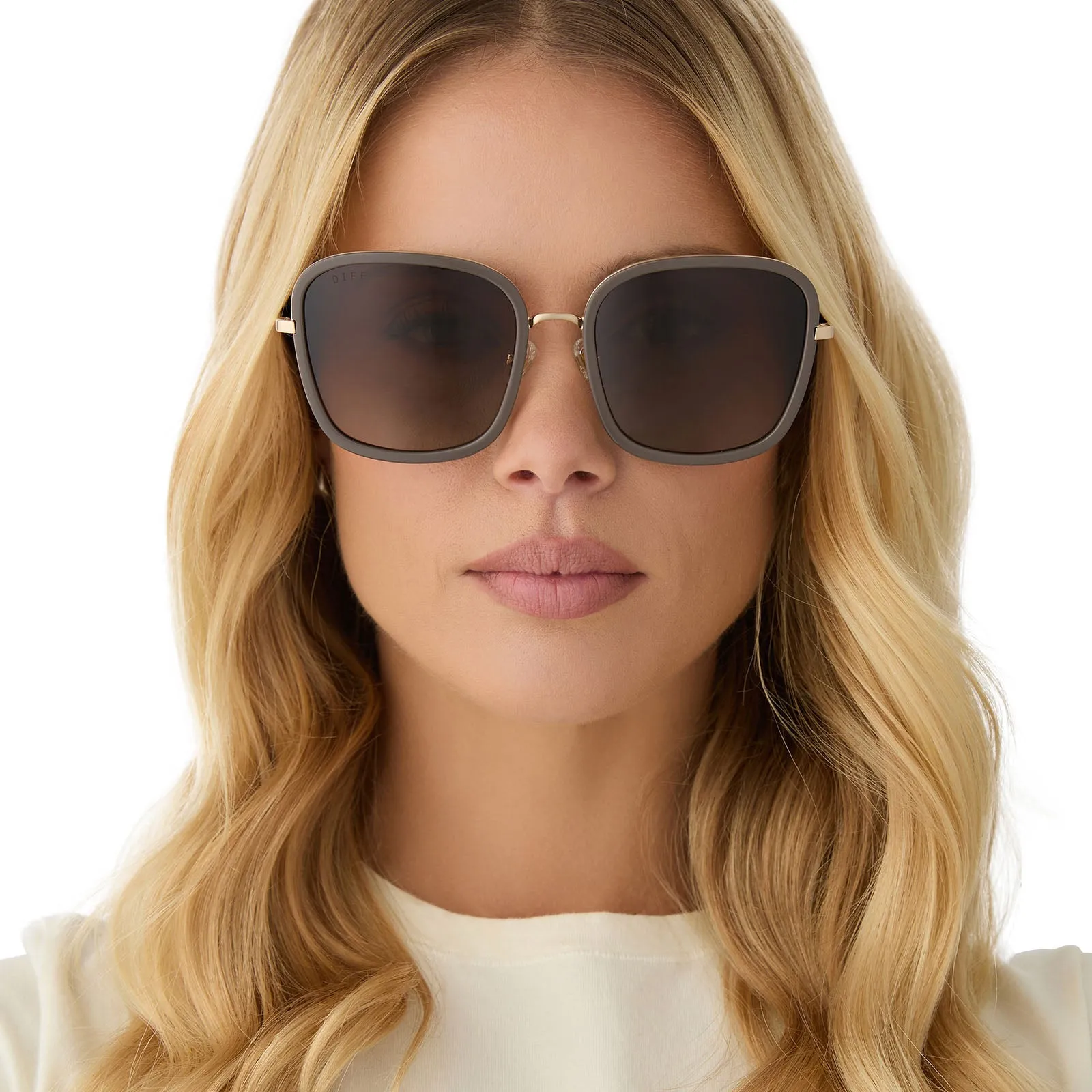 GENEVIVE - LONDON STONE   TRUFFLE GRADIENT   POLARIZED SUNGLASSES