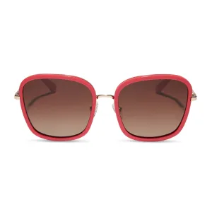 GENEVIVE - SUNSET   BROWN GRADIENT   POLARIZED SUNGLASSES