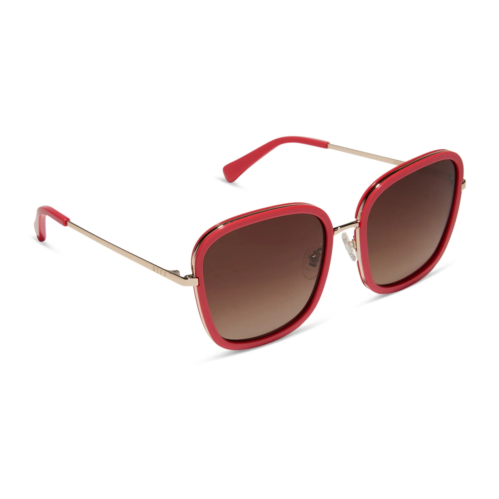 GENEVIVE - SUNSET   BROWN GRADIENT   POLARIZED SUNGLASSES