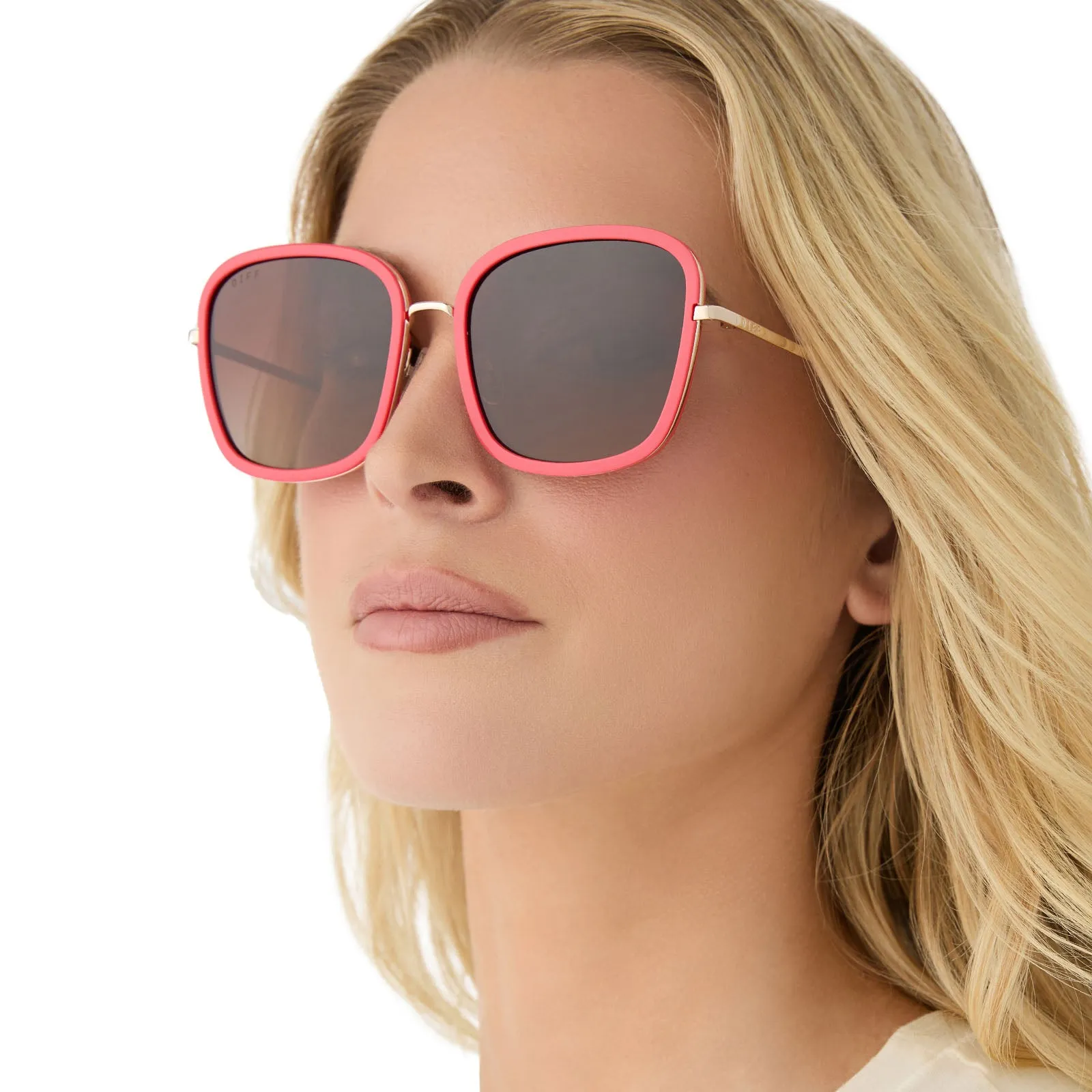 GENEVIVE - SUNSET   BROWN GRADIENT   POLARIZED SUNGLASSES