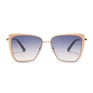 GRACE - CHAMPAGNE   LAVENDER ROSE GRADIENT SUNGLASSES