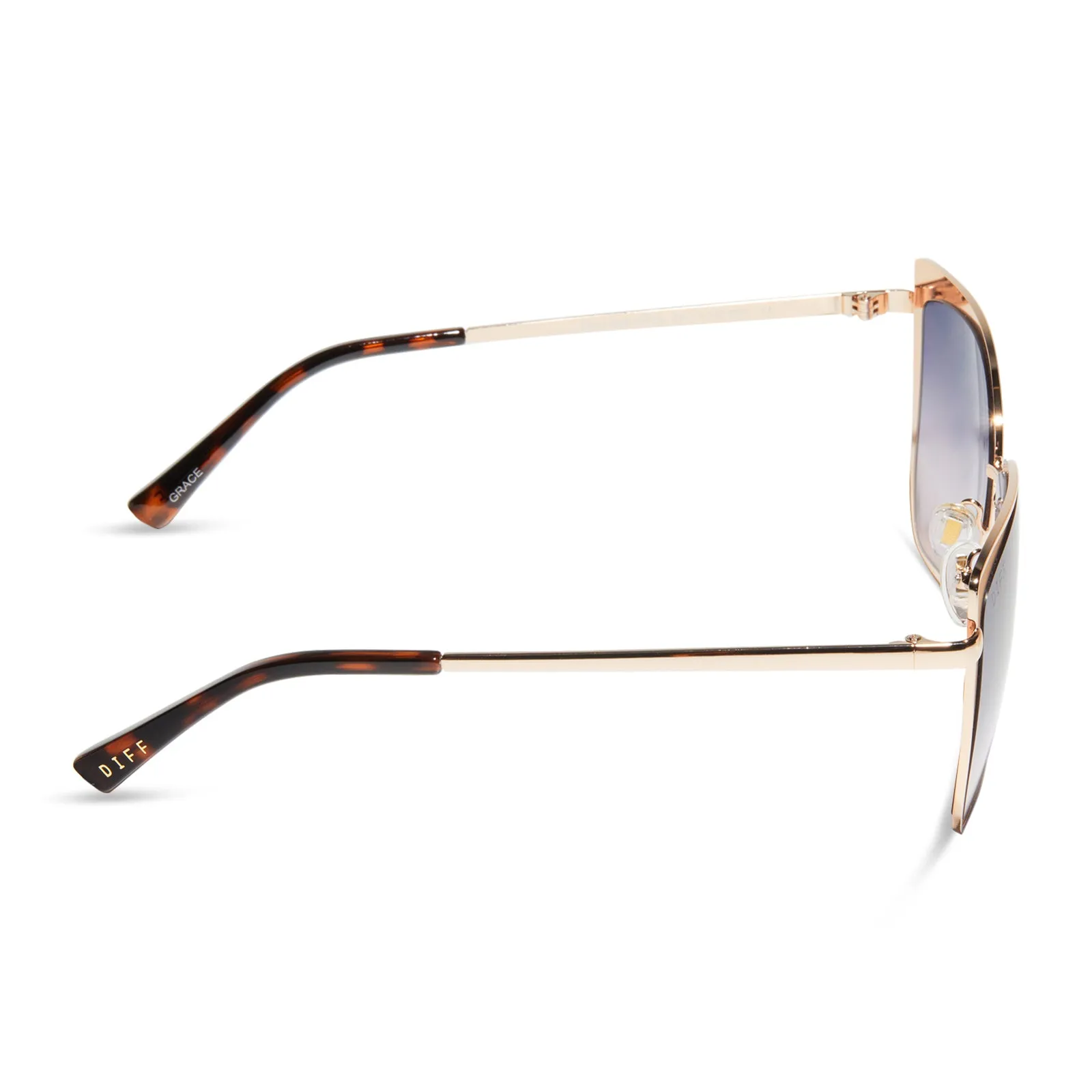 GRACE - CHAMPAGNE   LAVENDER ROSE GRADIENT SUNGLASSES