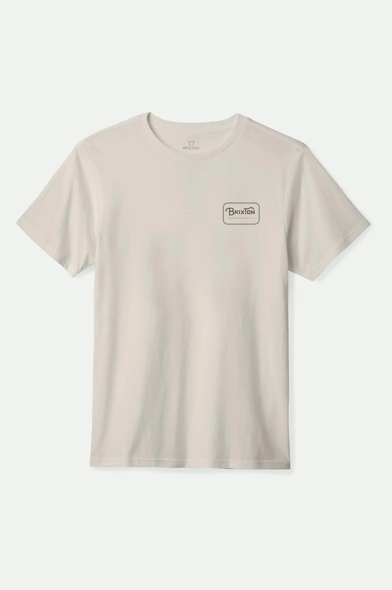 Grade S/S Standard T-Shirt - Cream/Dark Brown/Washed Olive