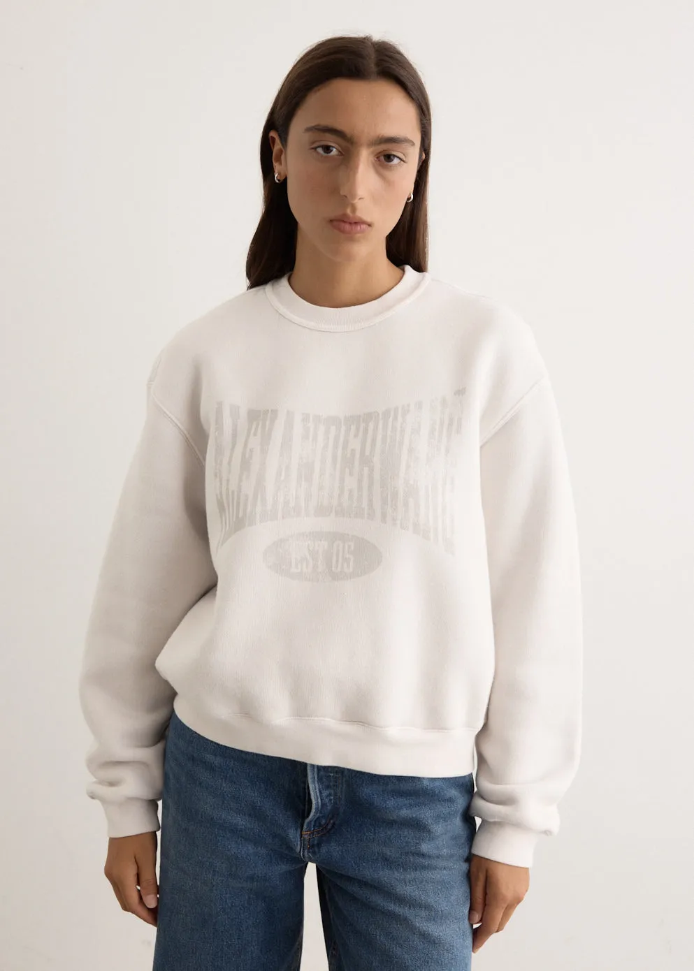 Graphic Crewneck Sweatshirt