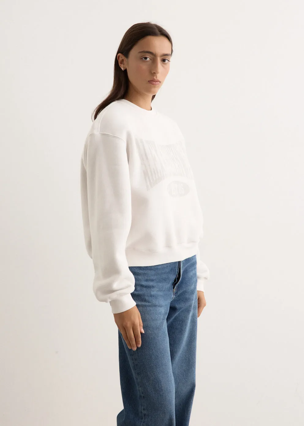 Graphic Crewneck Sweatshirt