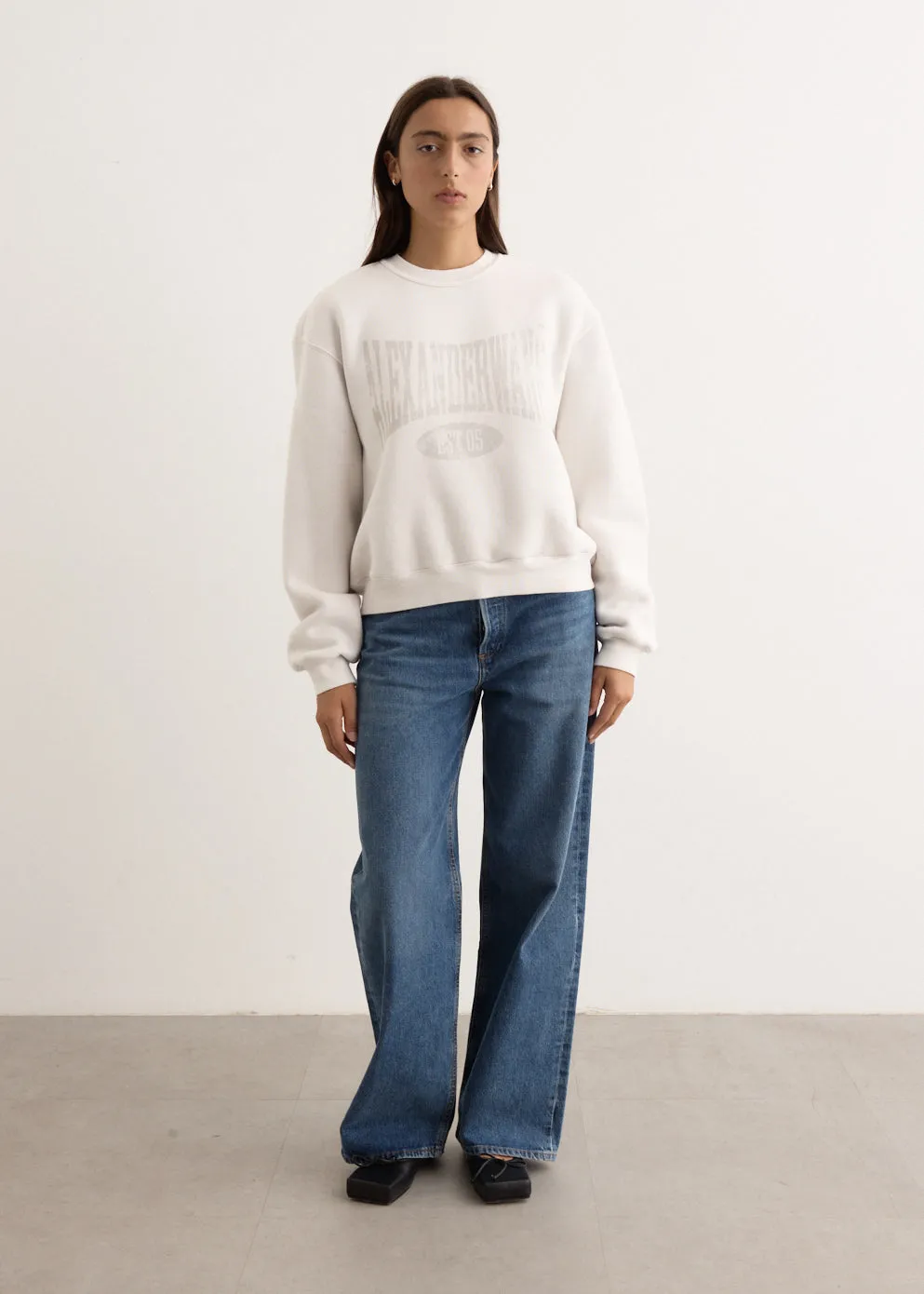 Graphic Crewneck Sweatshirt