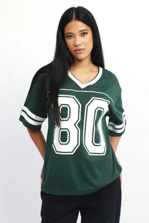 Green Sport Tee Short Sleeve