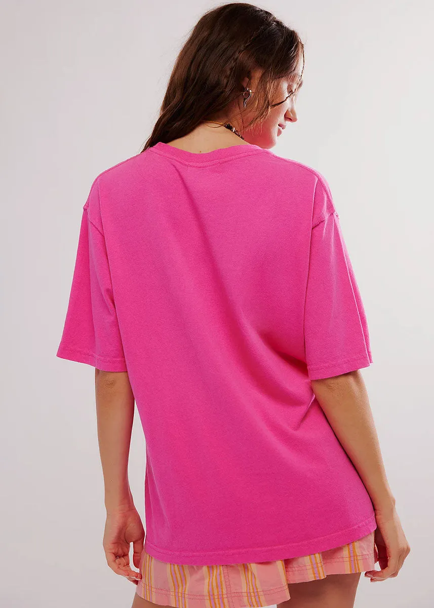 Harvest Vintage Wash Tee - Strawberry