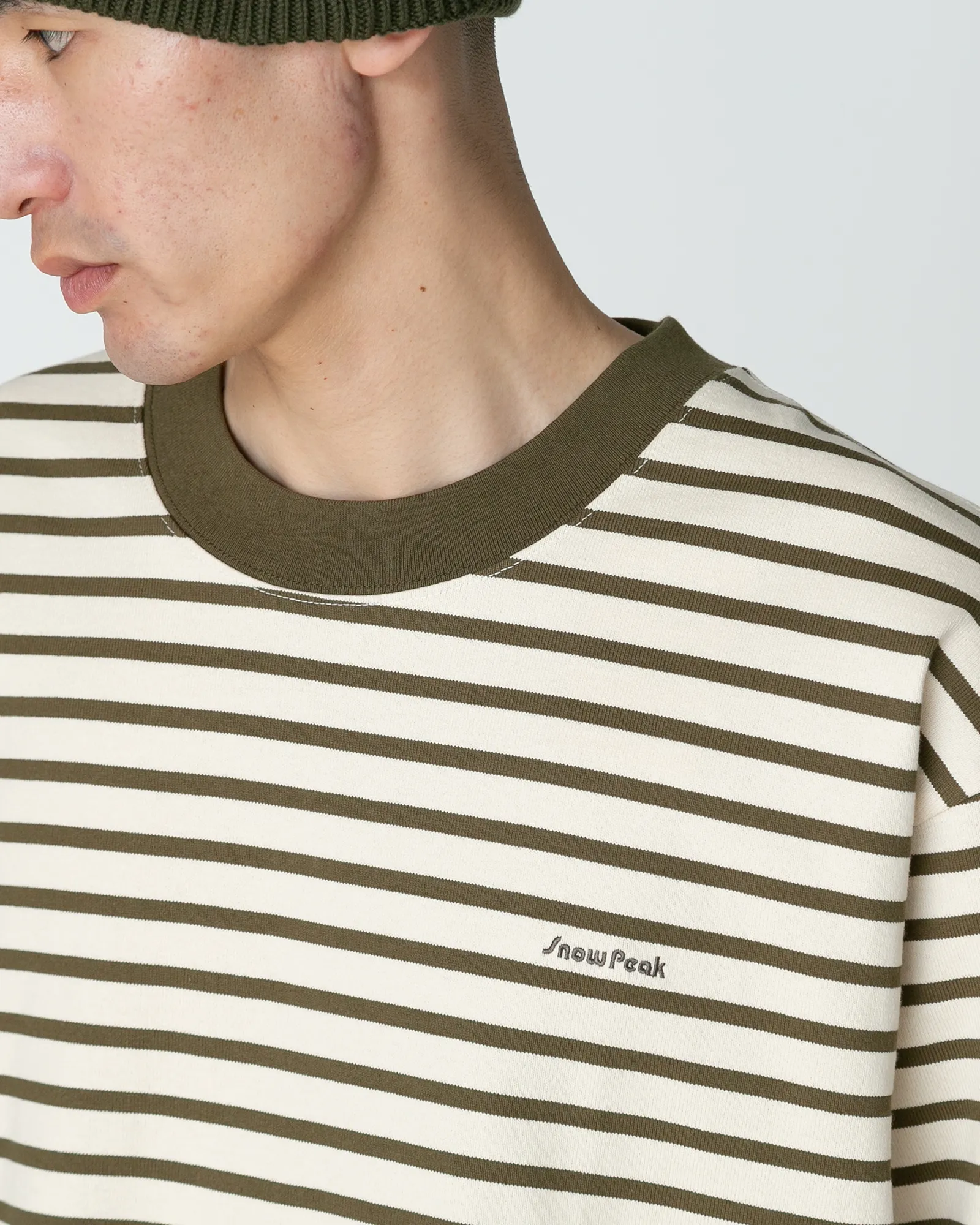 Heavy Cotton Border T-Shirt