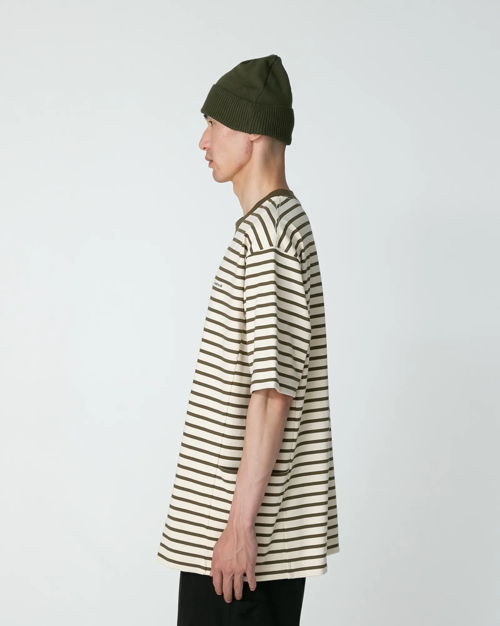 Heavy Cotton Border T-Shirt