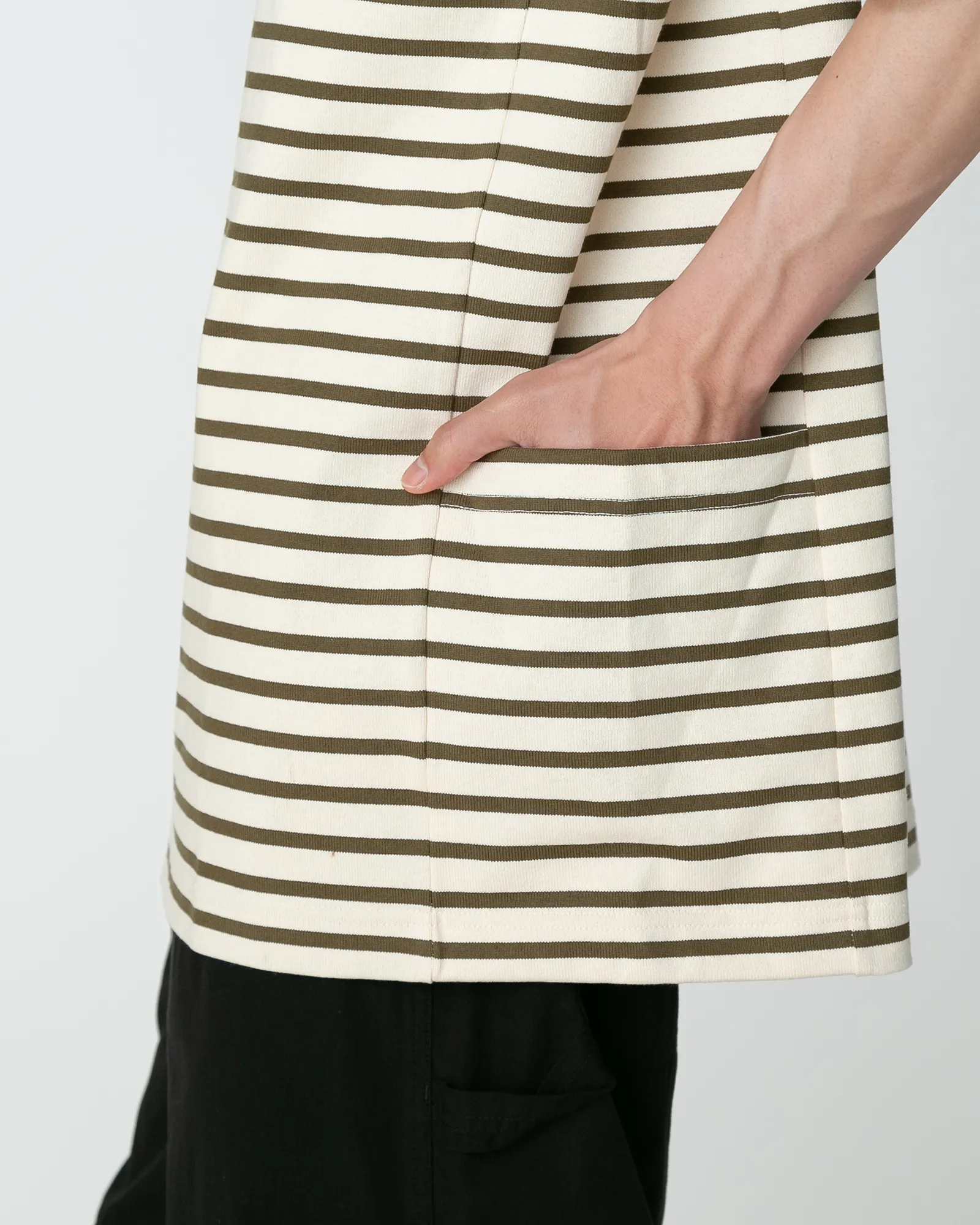 Heavy Cotton Border T-Shirt