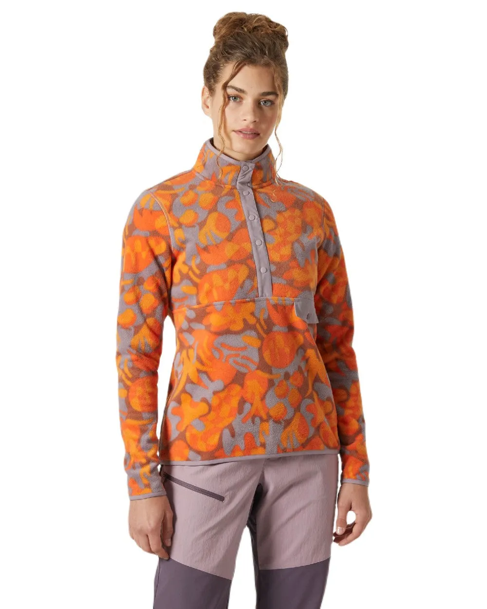 Helly Hansen Womens Maridalen Printed Fleece Jacket