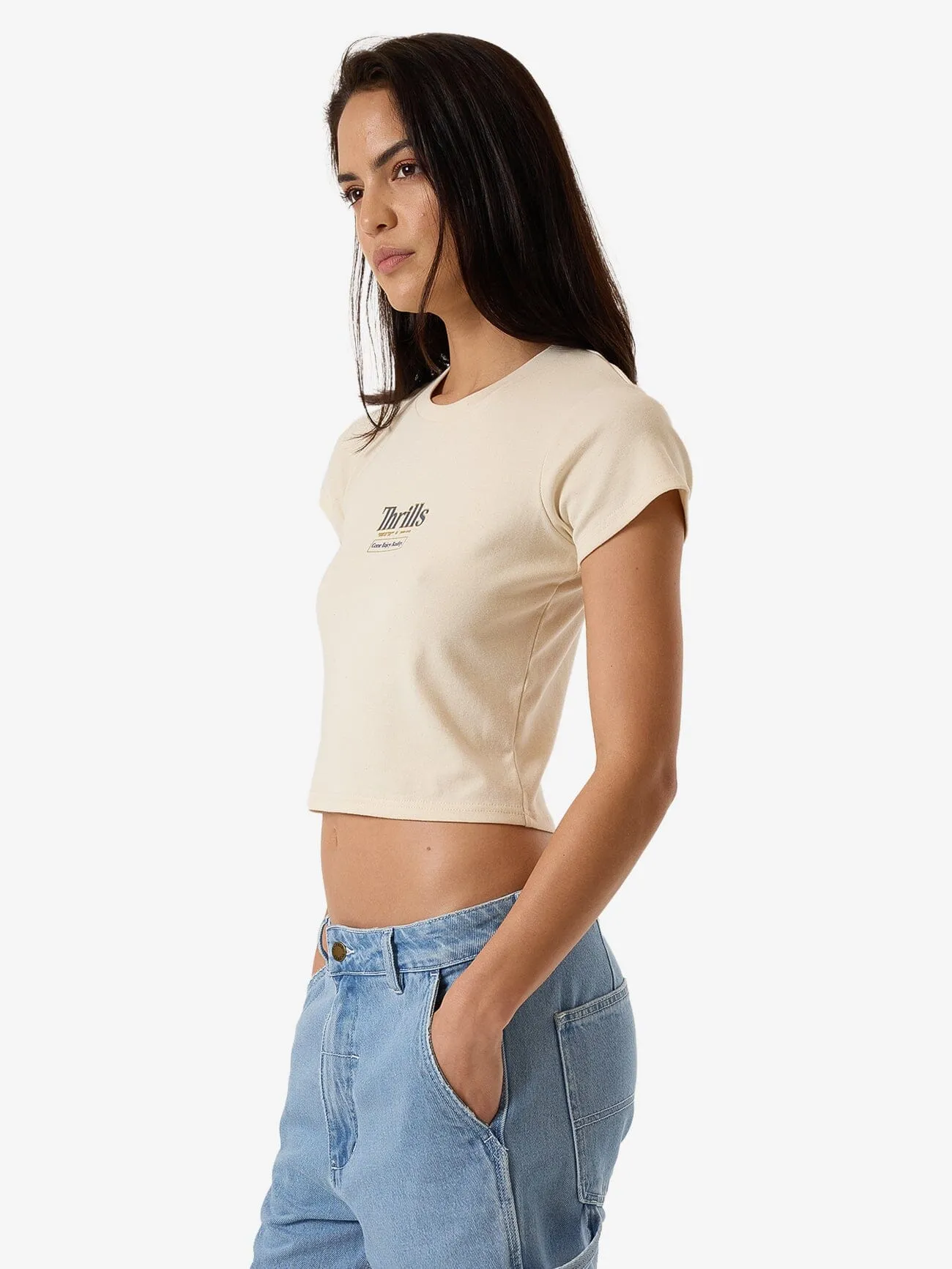 Higher Road Mini Tee - Unbleached