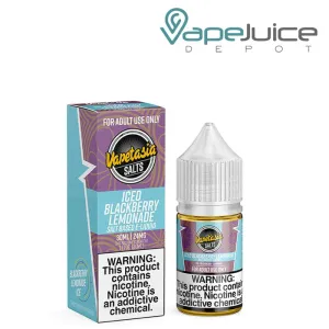 ICED Blackberry Lemonade Vapetasia Salts 30ml