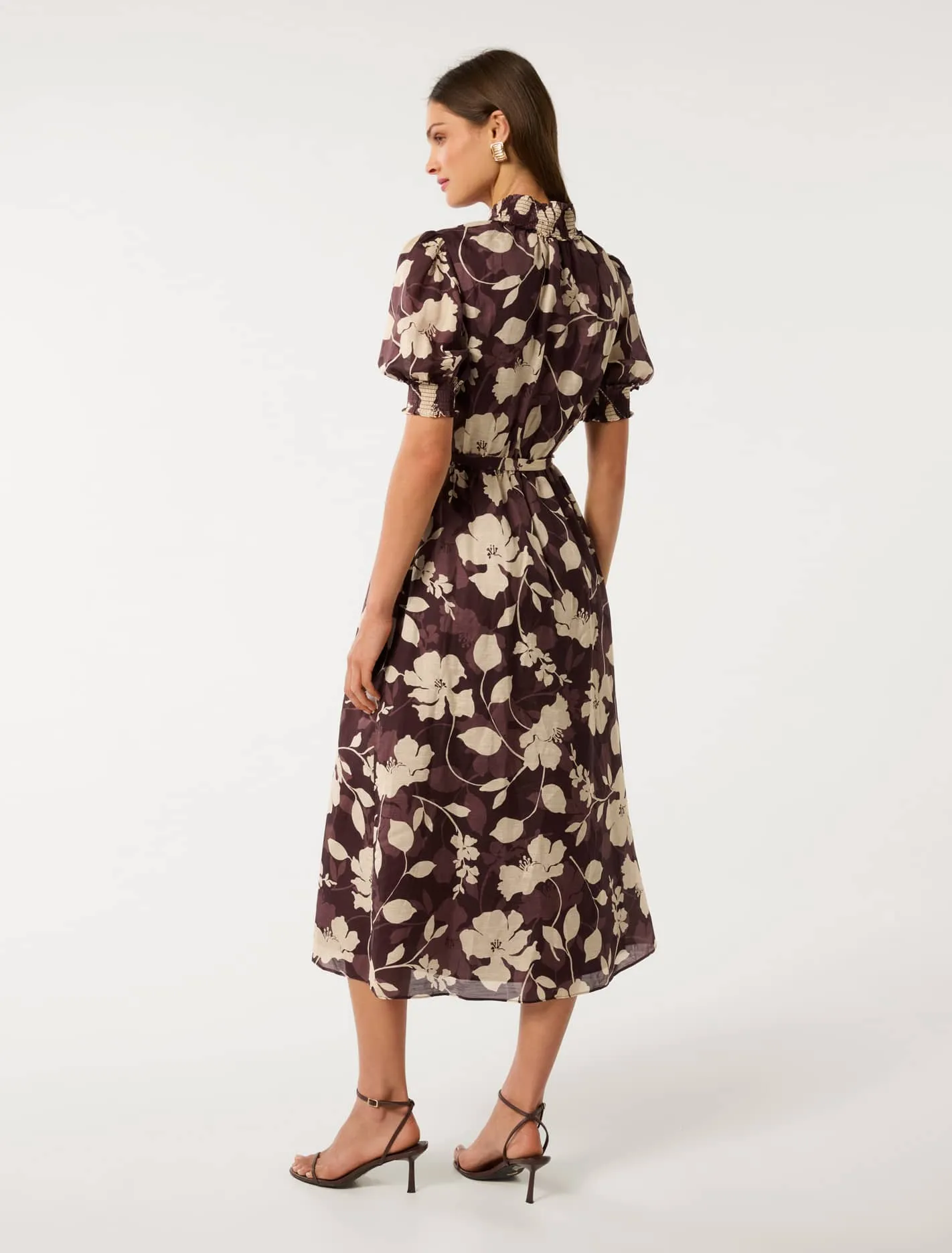 Julianne Short Sleeve Midi Dress