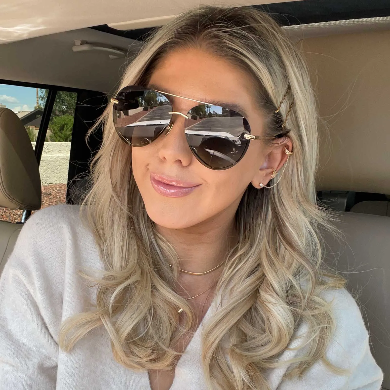 LENOX - GOLD   BLACK   GREY GRADIENT POLARIZED SUNGLASSES