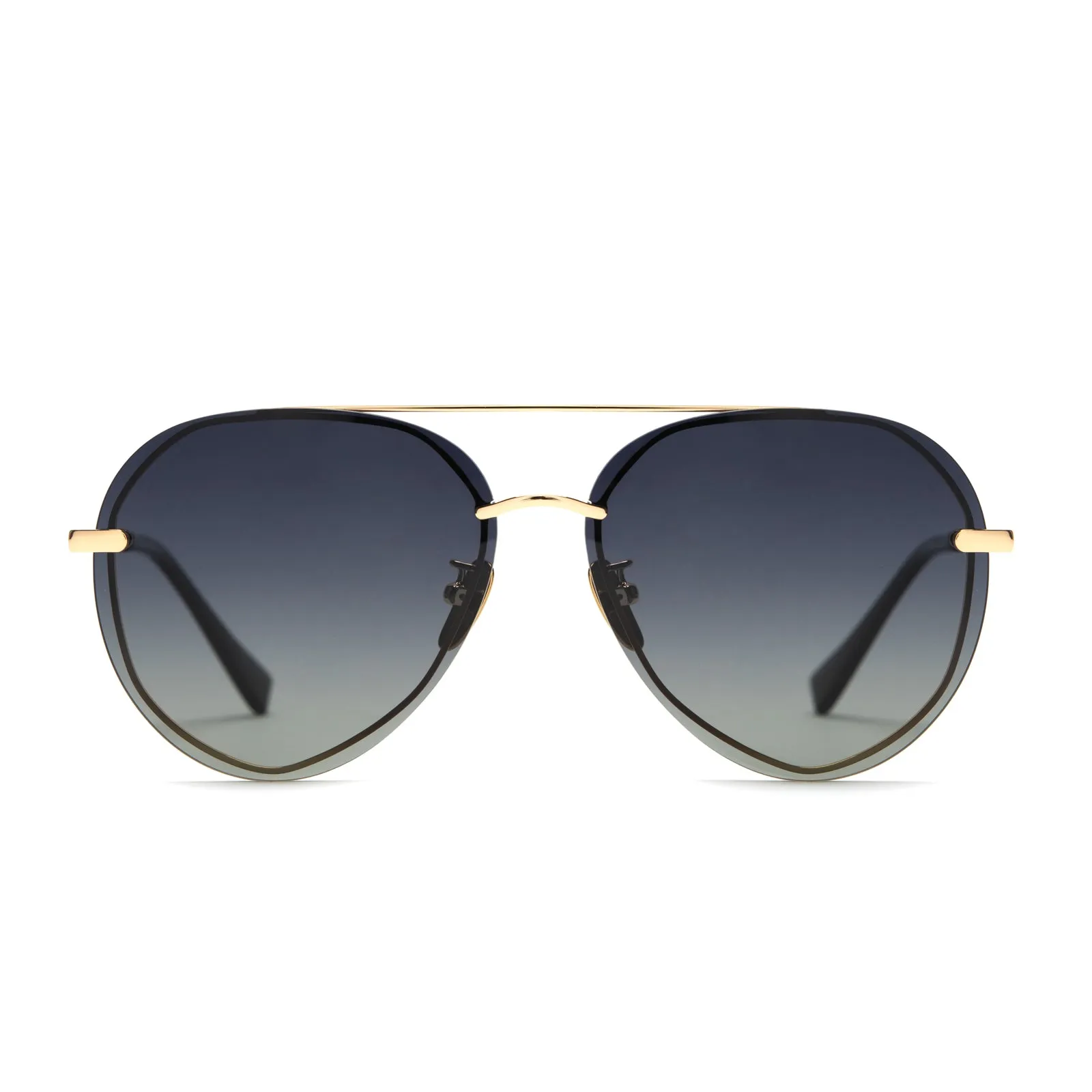 LENOX - GOLD   BLACK   GREY GRADIENT POLARIZED SUNGLASSES