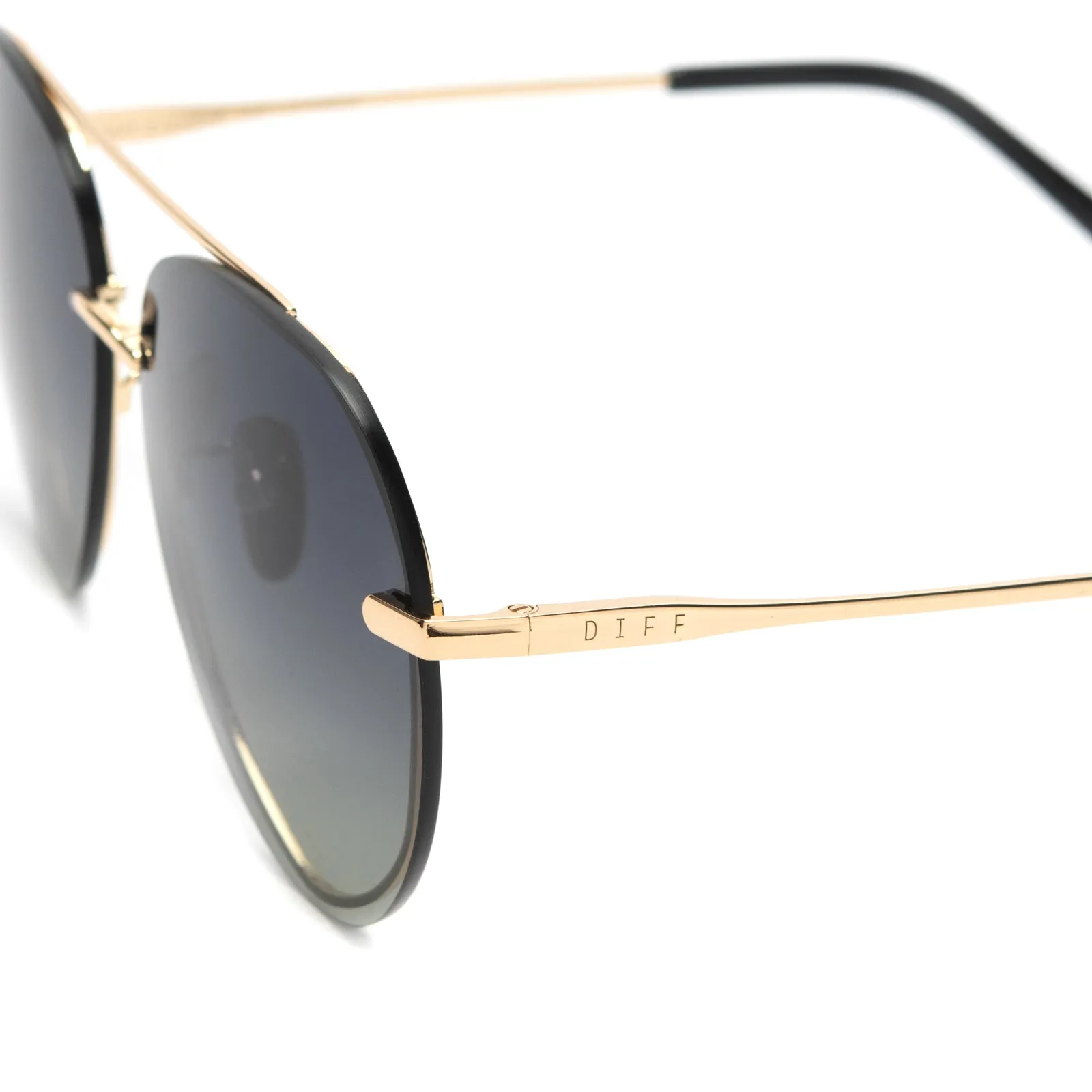 LENOX - GOLD   BLACK   GREY GRADIENT POLARIZED SUNGLASSES