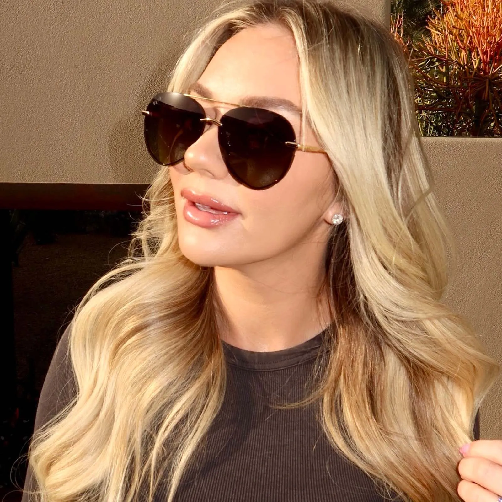 LENOX - GOLD   BLACK   GREY GRADIENT POLARIZED SUNGLASSES