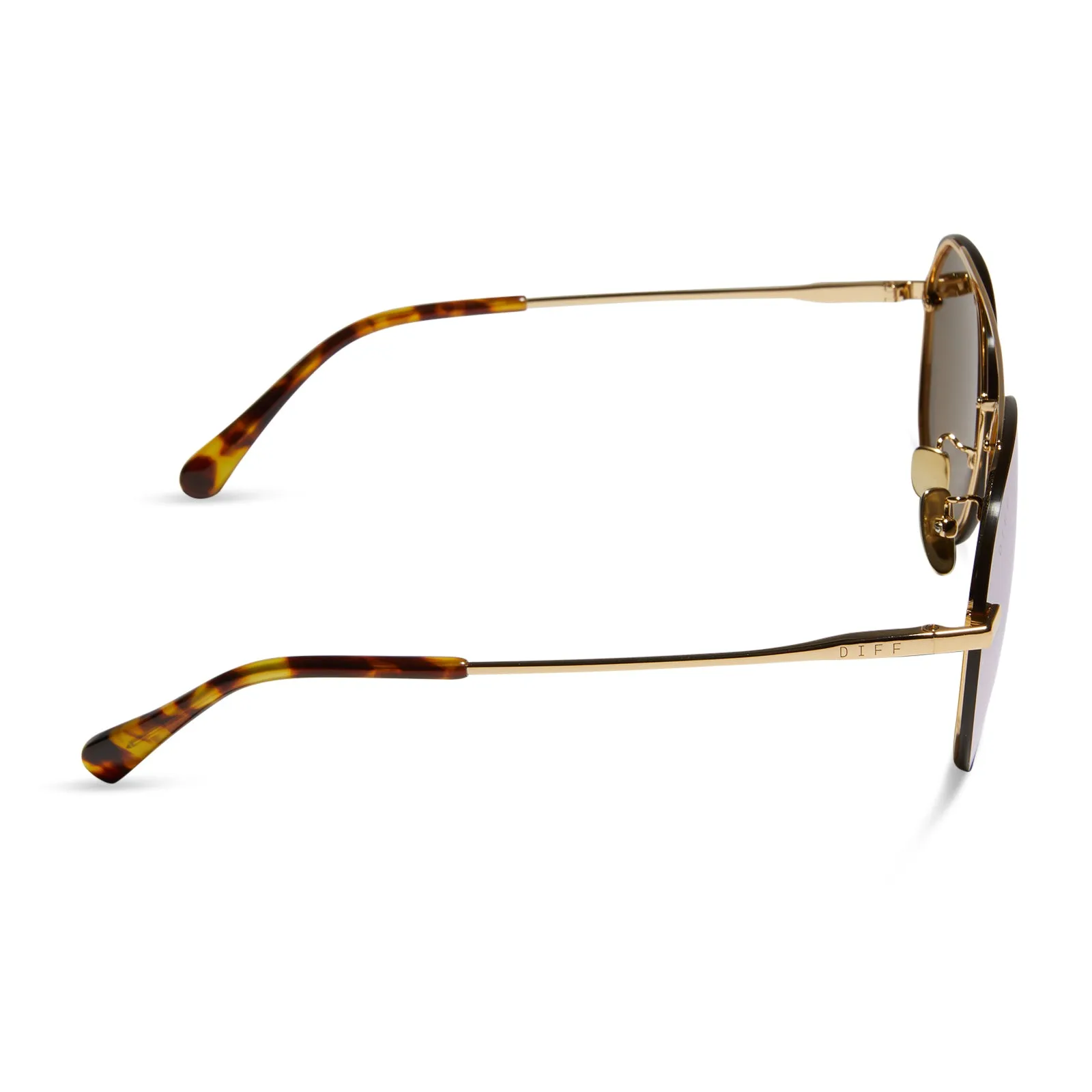 LENOX - GOLD   BRILLIANT GOLD MIRROR   POLARIZED SUNGLASSES