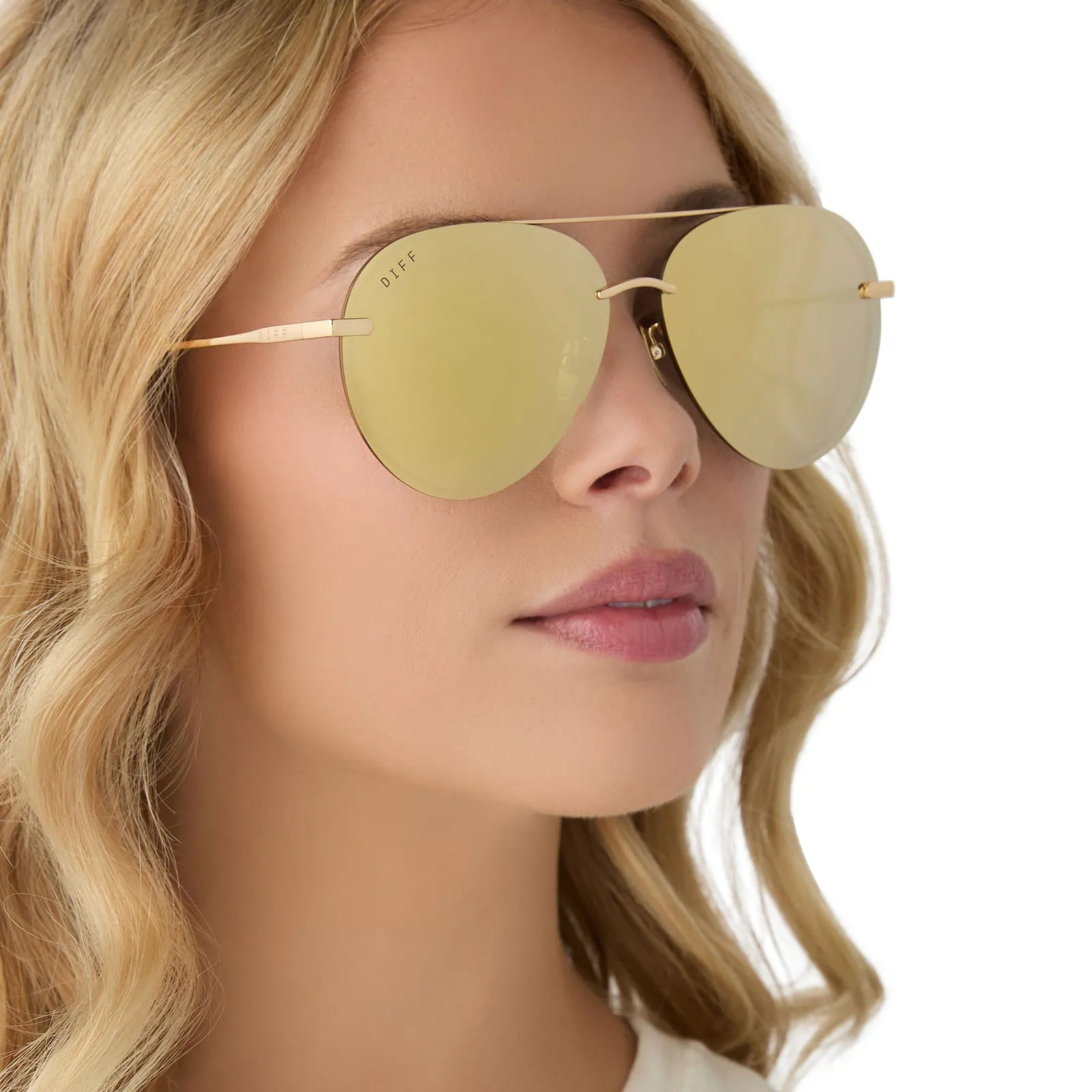 LENOX - GOLD   BRILLIANT GOLD MIRROR   POLARIZED SUNGLASSES
