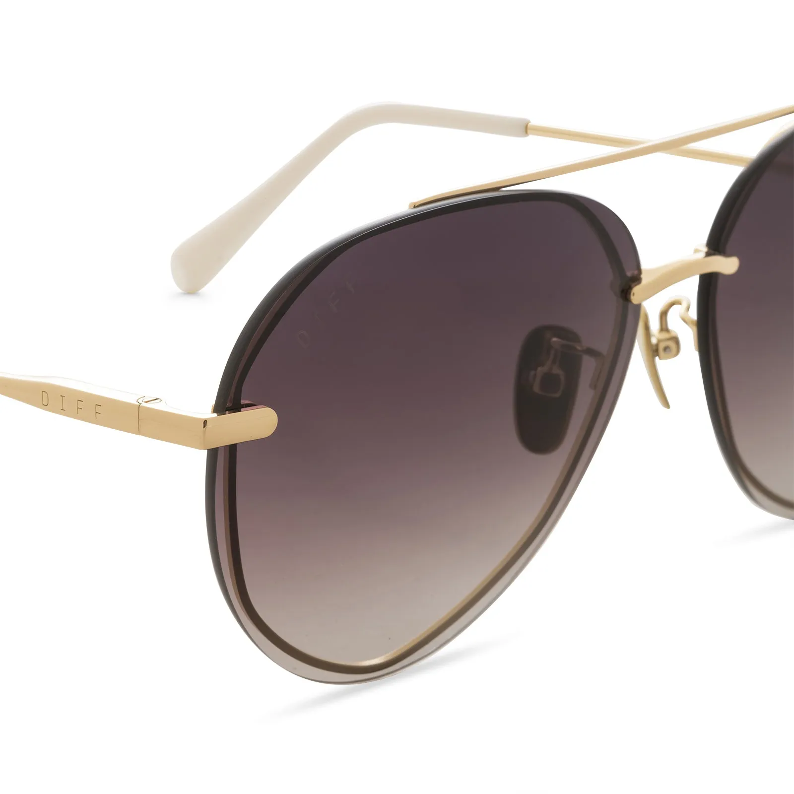 LENOX - GOLD   BROWN GRADIENT MIRROR POLARIZED SUNGLASSES