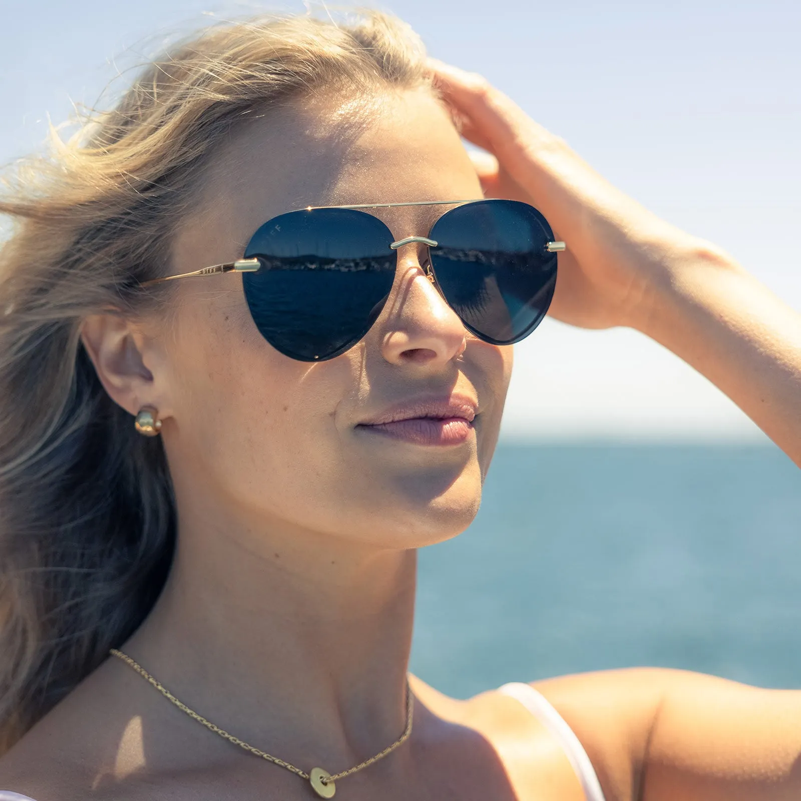 LENOX - GOLD   G15   POLARIZED SUNGLASSES