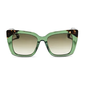 LIZZY - SAGE CRYSTAL   G15 GRADIENT SUNGLASSES