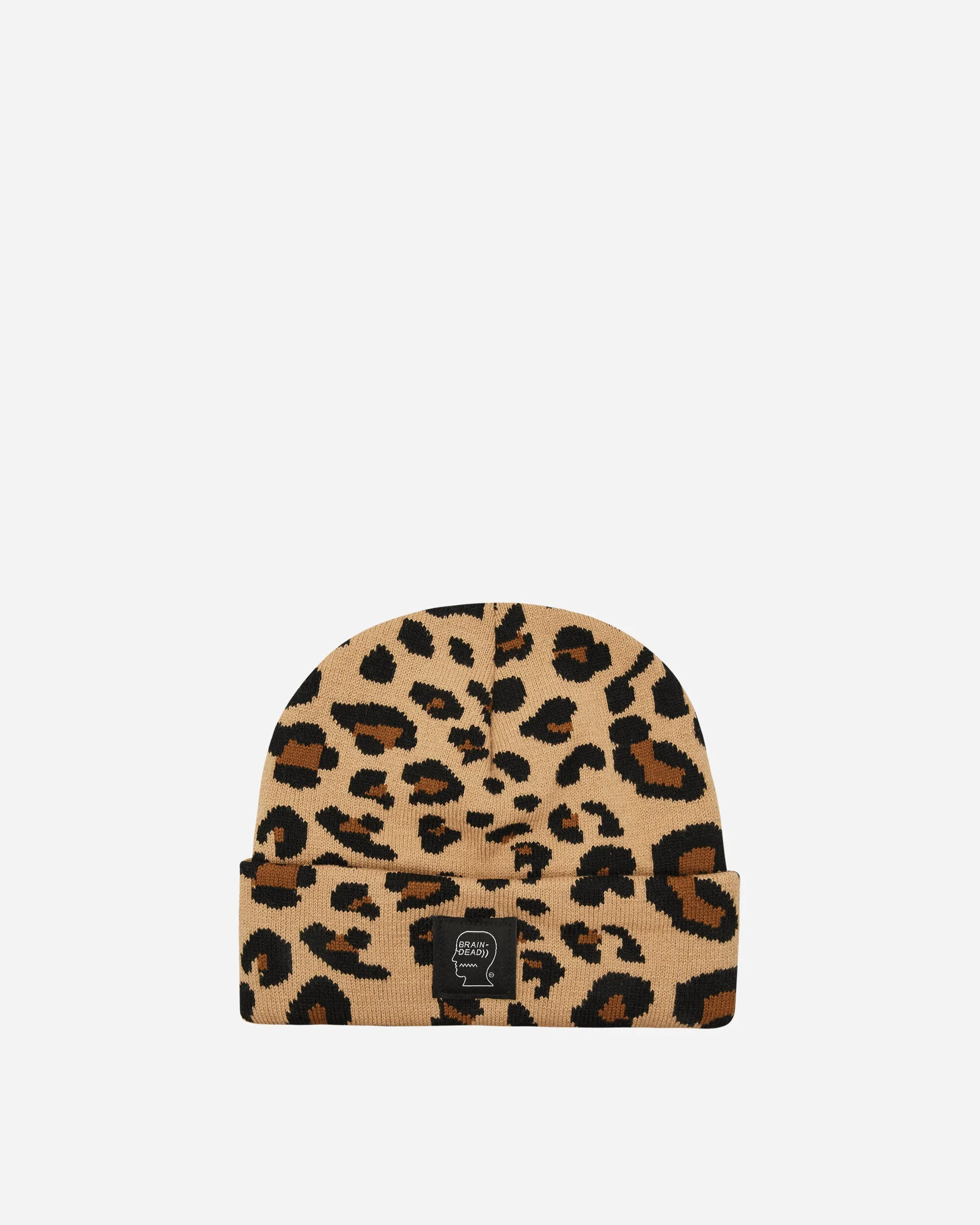 Logo Head Beanie Leopard