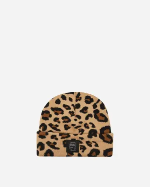 Logo Head Beanie Leopard