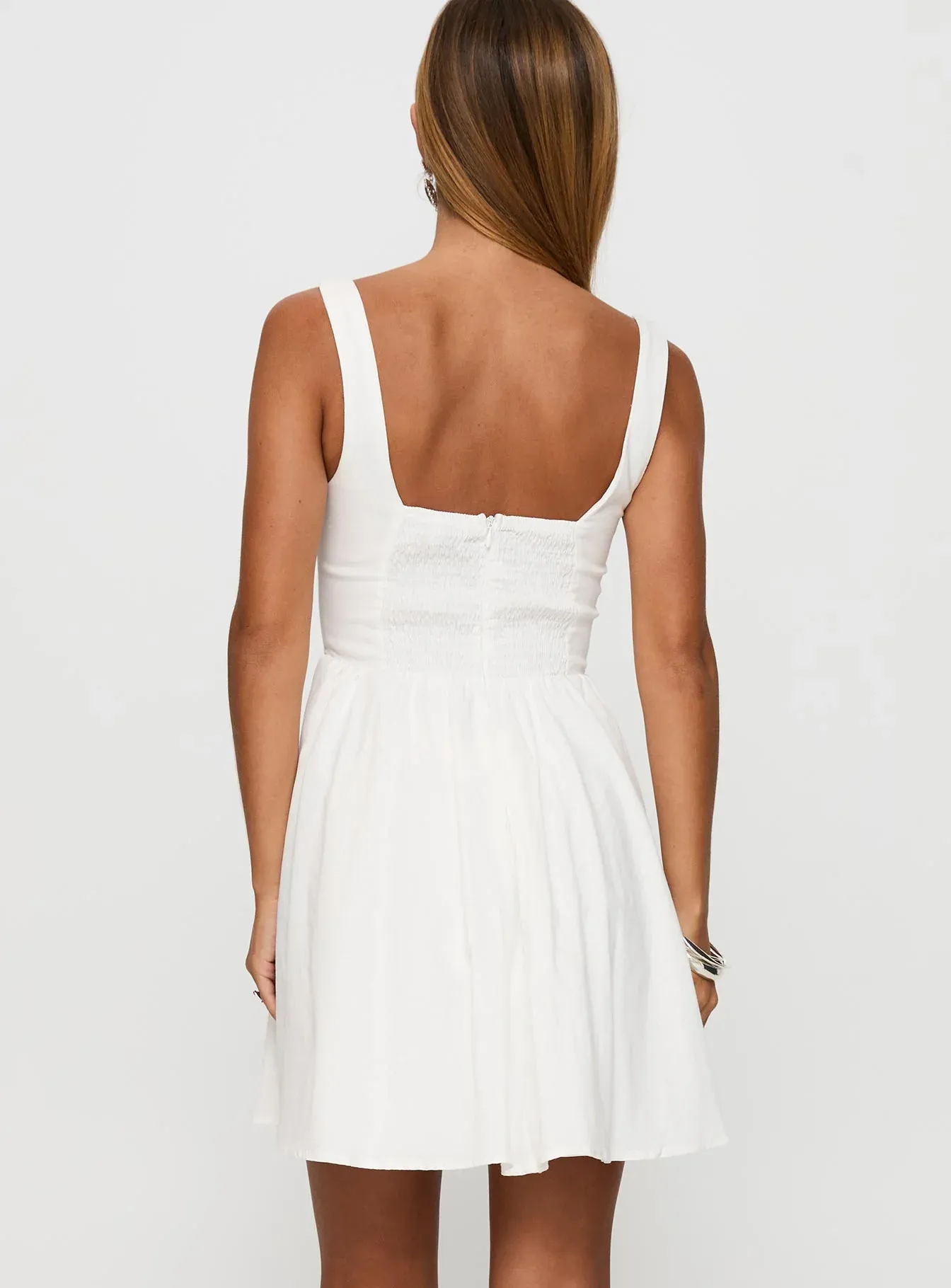 Martie Mini Dress White