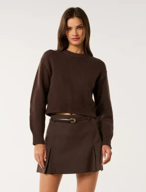 Matilda Knitted Crew Neck Sweater
