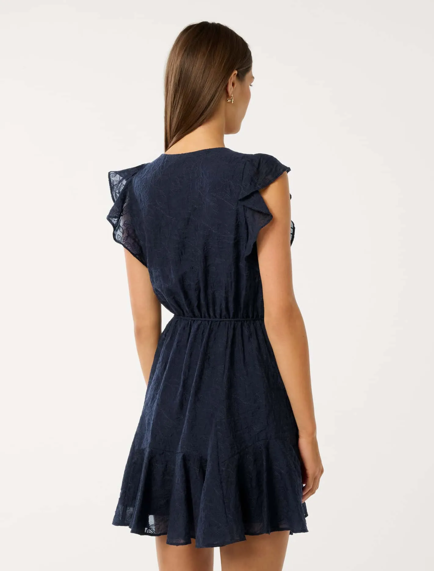 Maxine Flutter Sleeve Mini Dress