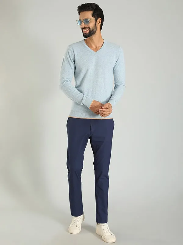 Men Urban Fit Cotton Blend Trouser