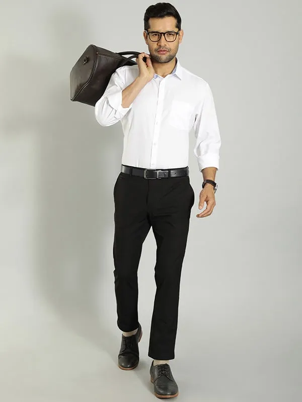 Men Urban Fit Cotton Blend Trouser