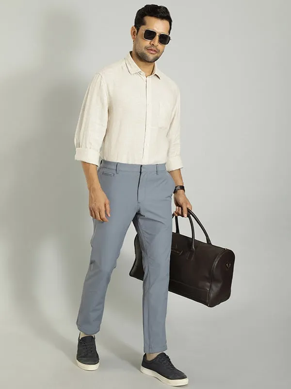 Men Urban Fit Cotton Blend Trouser