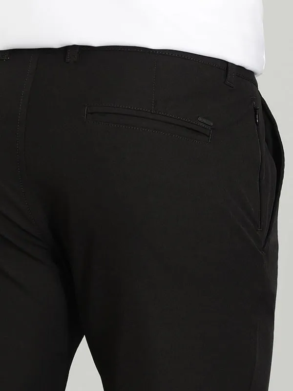 Men Urban Fit Cotton Blend Trouser