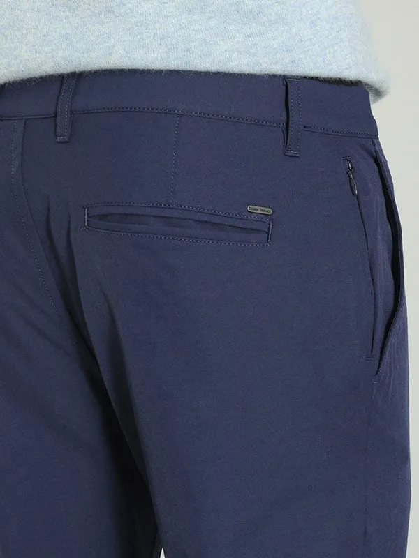 Men Urban Fit Cotton Blend Trouser