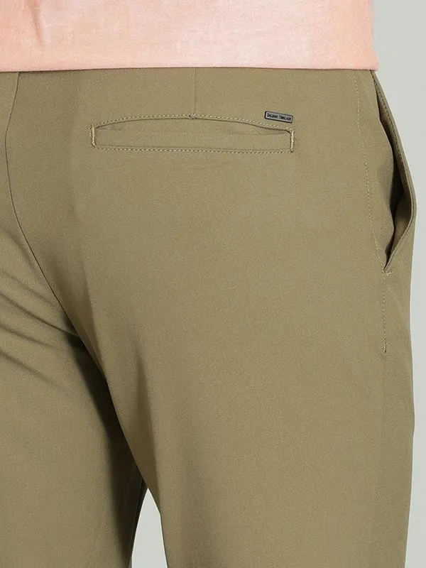 Men Urban Fit Cotton Stretch Trouser