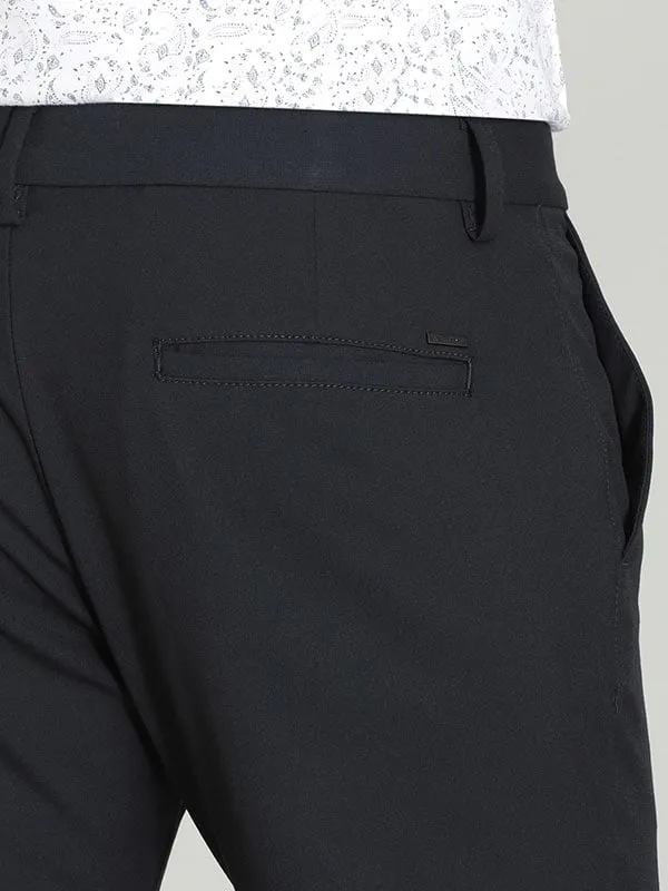 Men Urban Fit Cotton Stretch Trouser