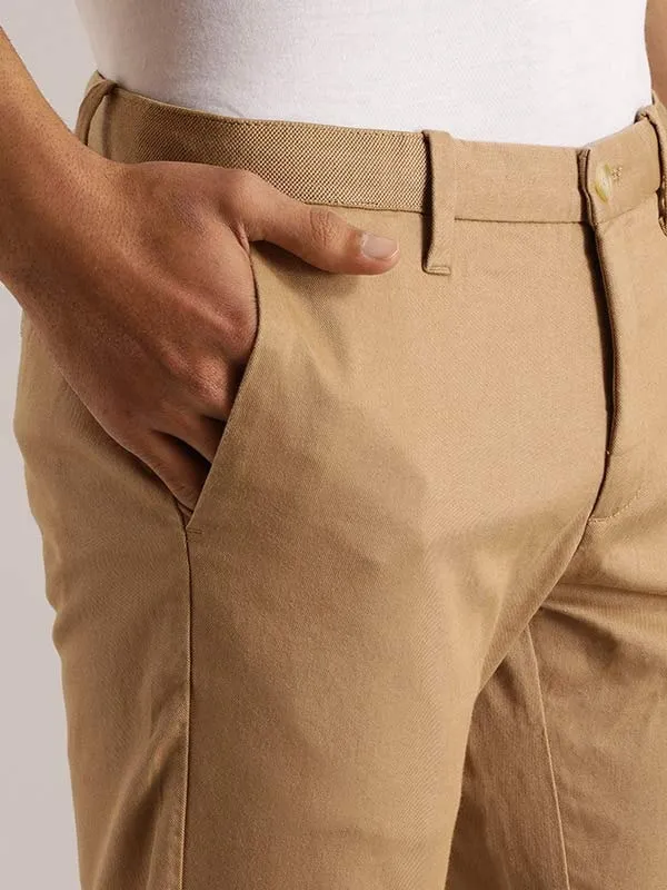 Men Urban Fit Cotton Stretch Trouser