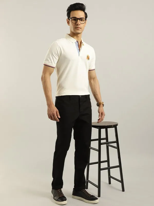 Men Urban Fit Cotton Stretch Trouser