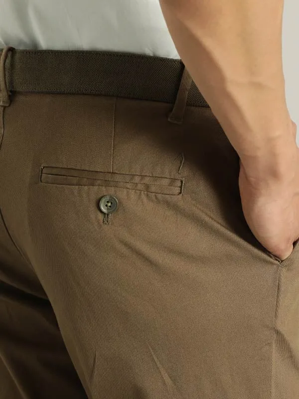 Men Urban Fit Cotton Stretch Trouser