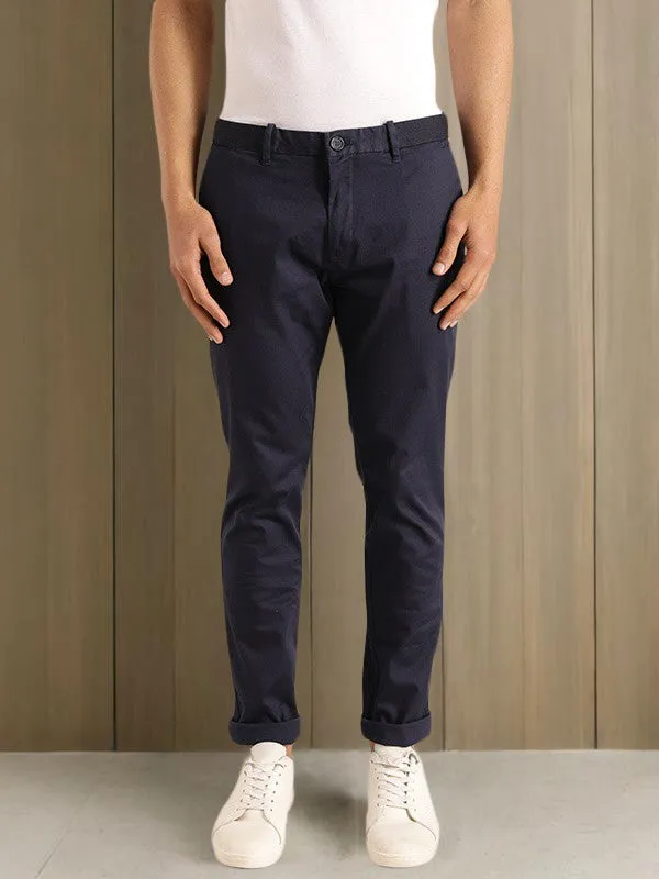 Men Urban Fit Cotton Stretch Trouser