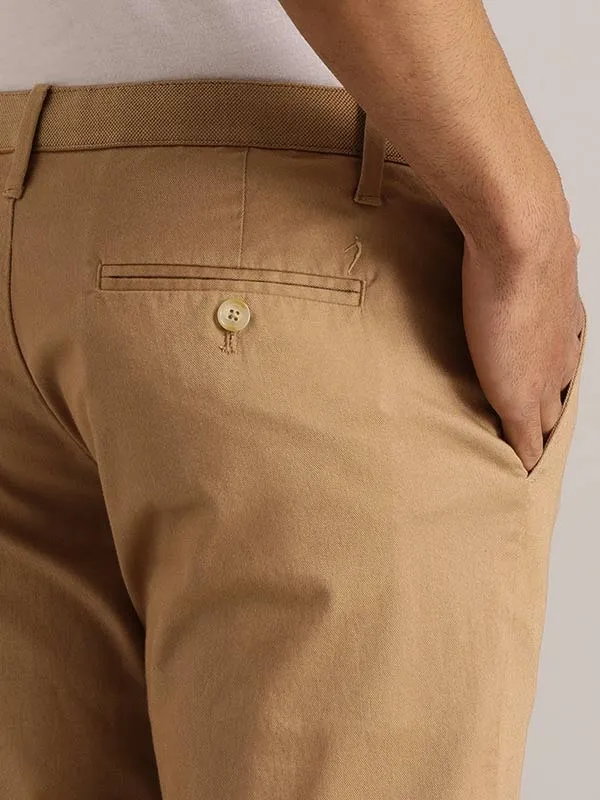 Men Urban Fit Cotton Stretch Trouser