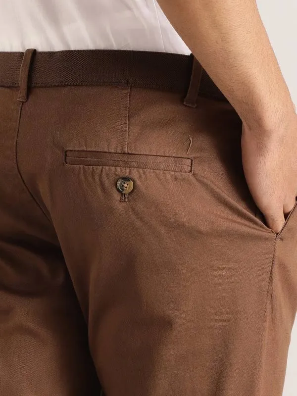 Men Urban Fit Cotton Stretch Trouser