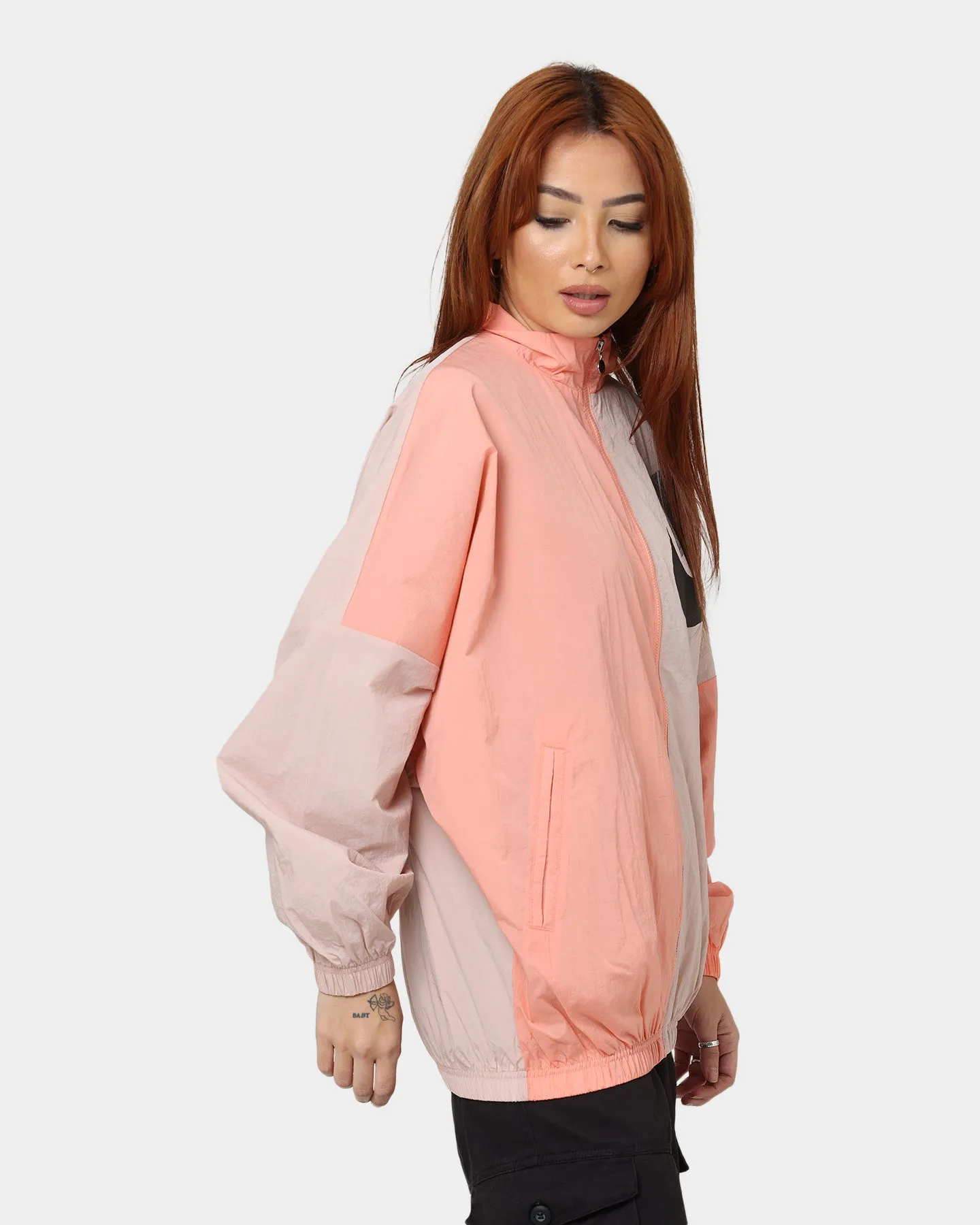 Nike Women's Sportswear Woven Dance Jacket Crimson